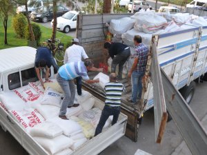Kayapınar Belediyesi’nin Rojava’ya yardım kampanyası devam ediyor