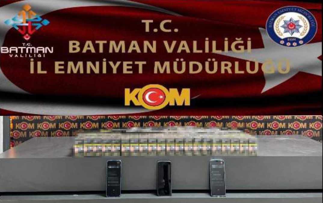 Batman'da kaçakçılık operasyonu