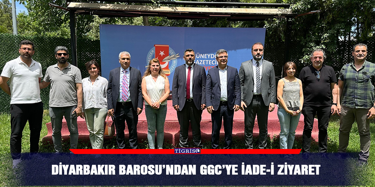 Diyarbakır Barosu’ndan GGC’ye iade-i ziyaret