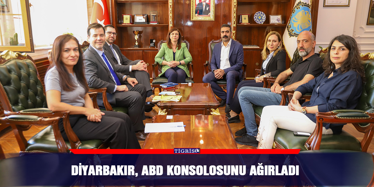 Diyarbakır, ABD Konsolosunu ağırladı