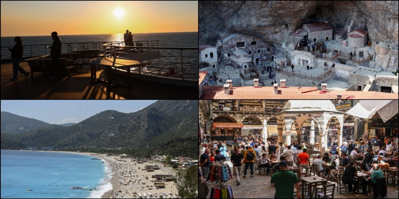 Türkiye yılın ilk 4 ayında 12 milyon 744 bin ziyaretçi ağırladı