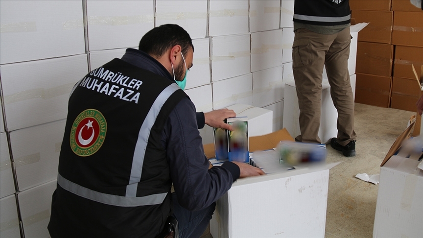 Ticaret Bakanlığı ekipleri 691 kilogram uyuşturucu ele geçirdi