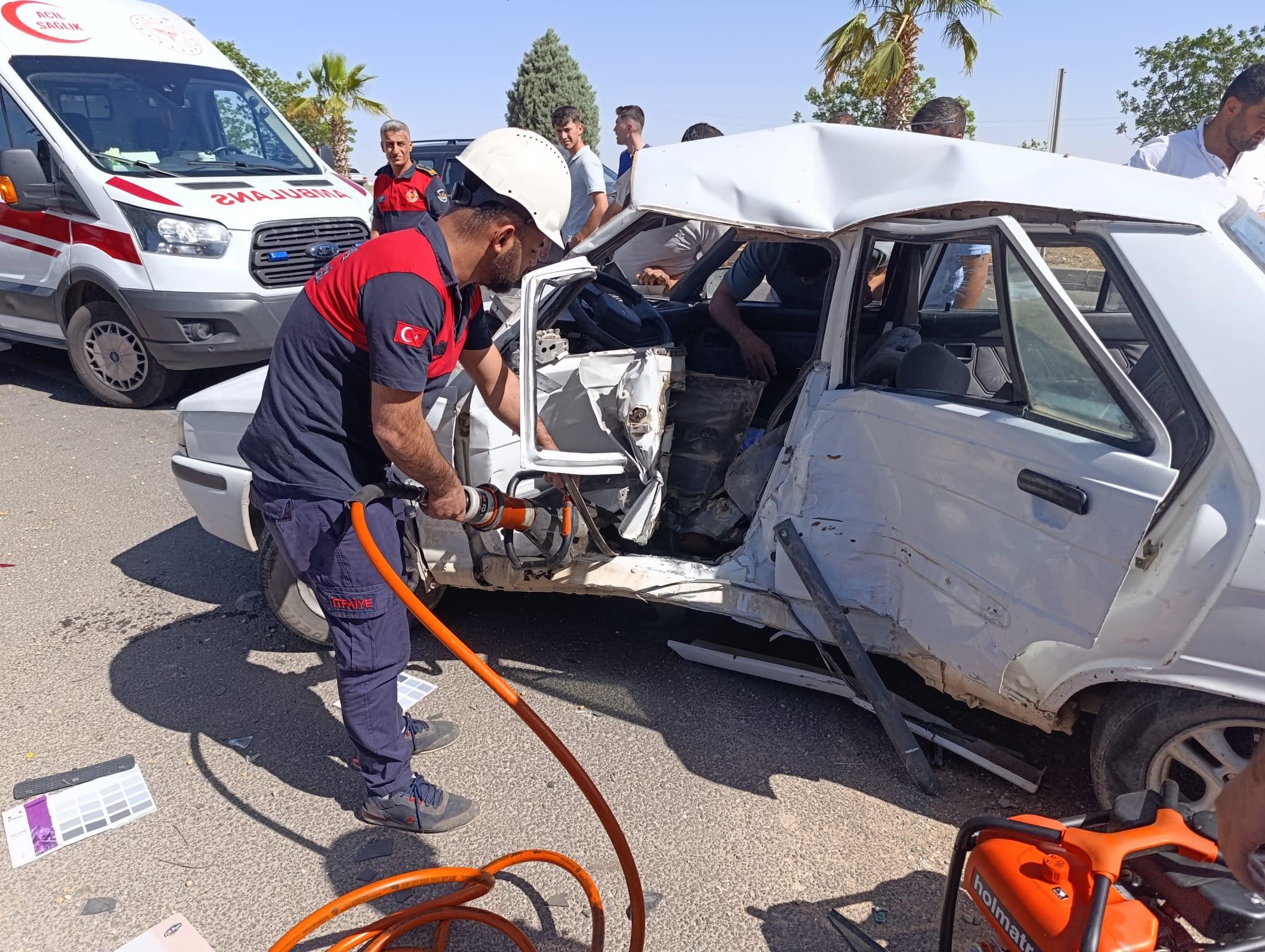 Şanlıurfa’daki zincirleme kaza!