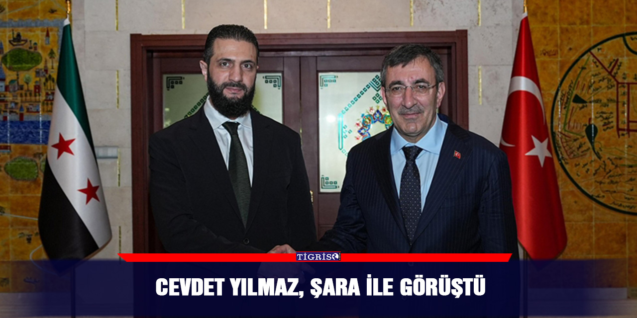 Cevdet Yılmaz, Şara ile görüştü