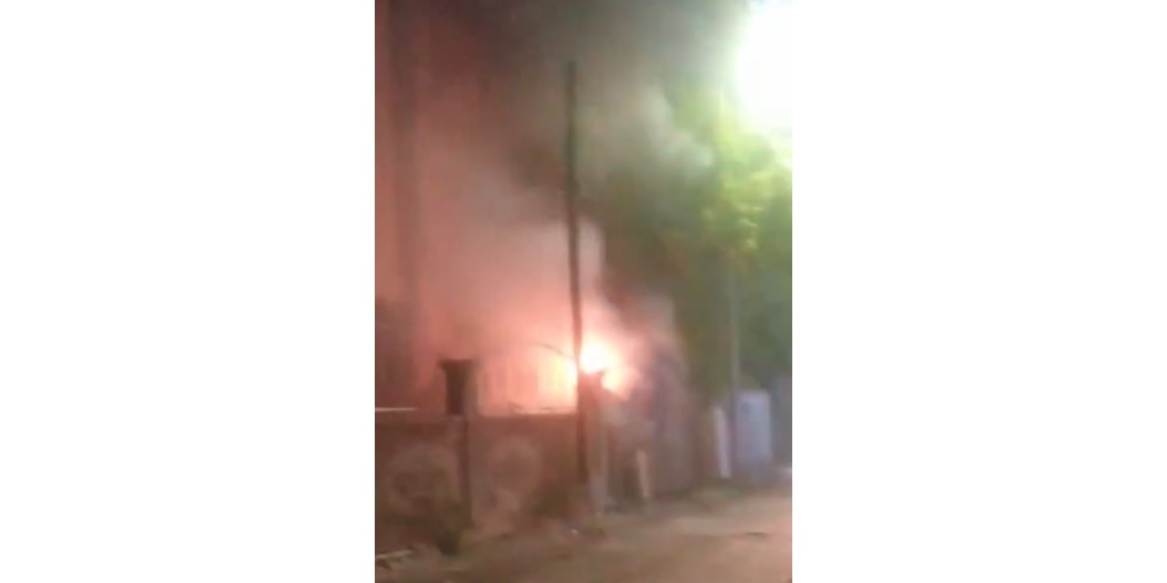 Elektrik yangını korkuttu