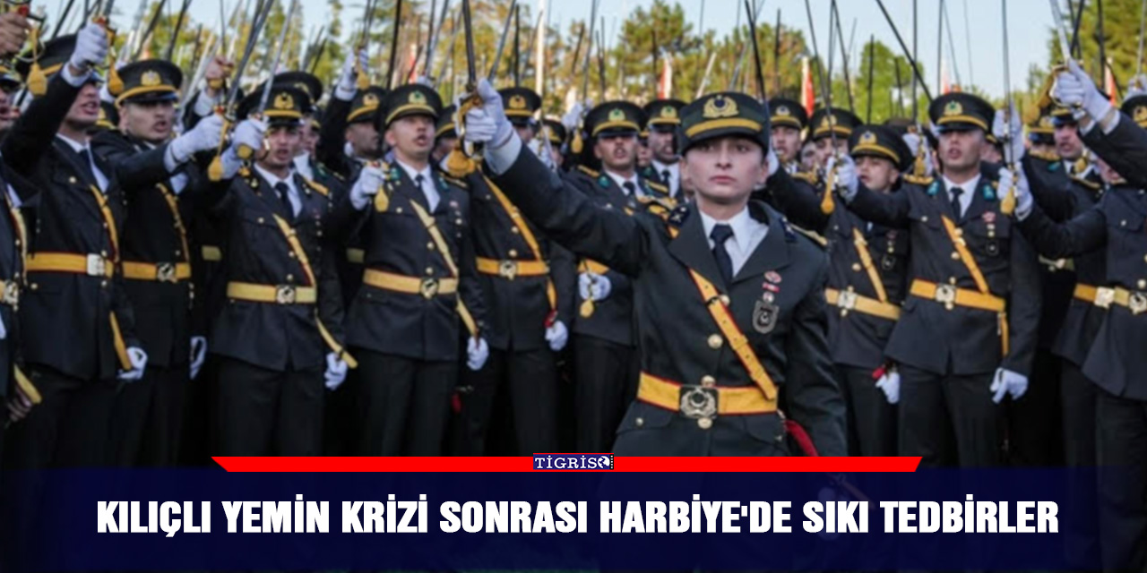 Kılıçlı yemin krizi sonrası Harbiye'de sıkı tedbirler