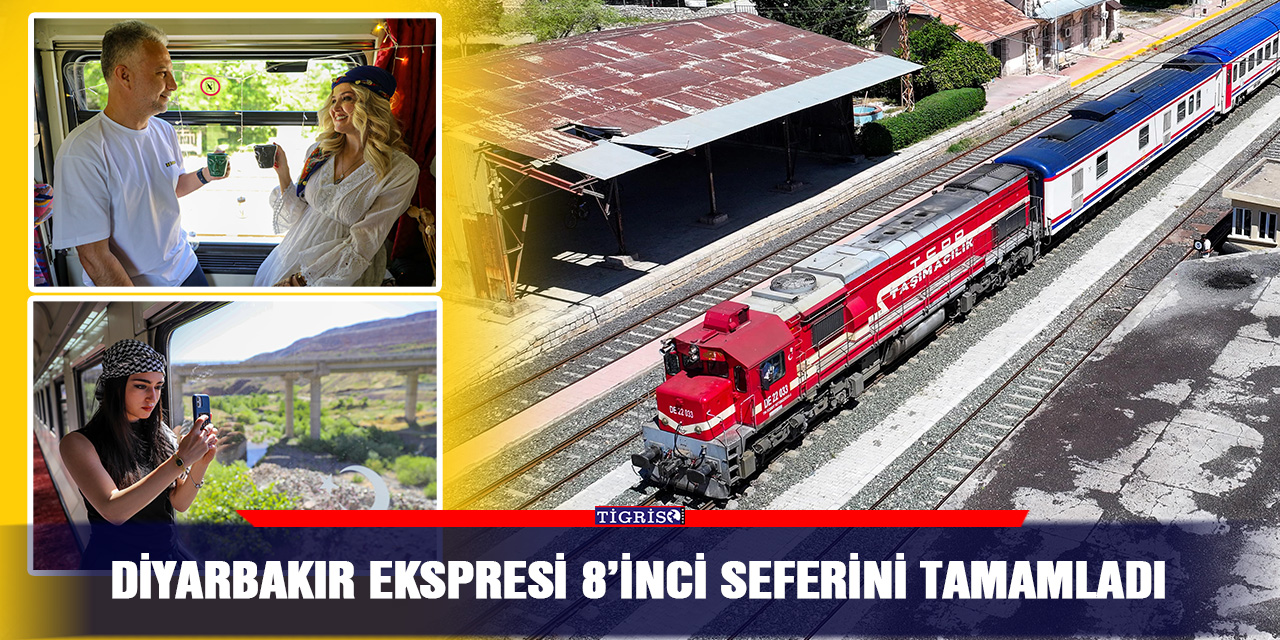 Diyarbakır Ekspresi 8’inci seferini tamamladı