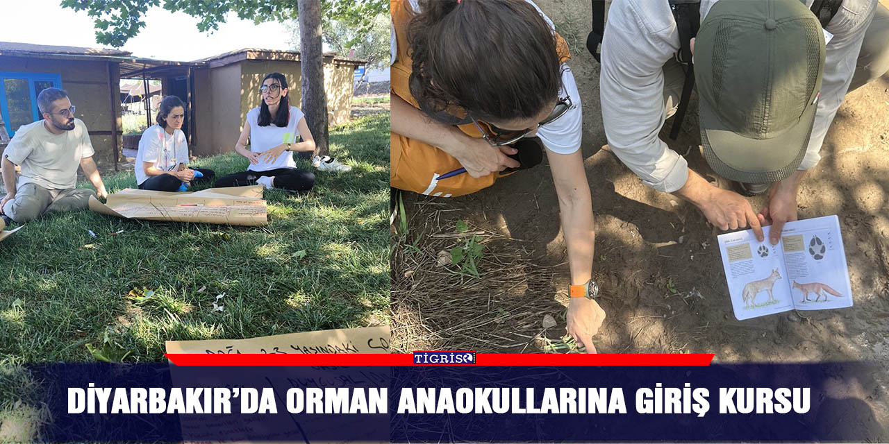 Diyarbakır’da Orman Anaokullarına Giriş Kursu