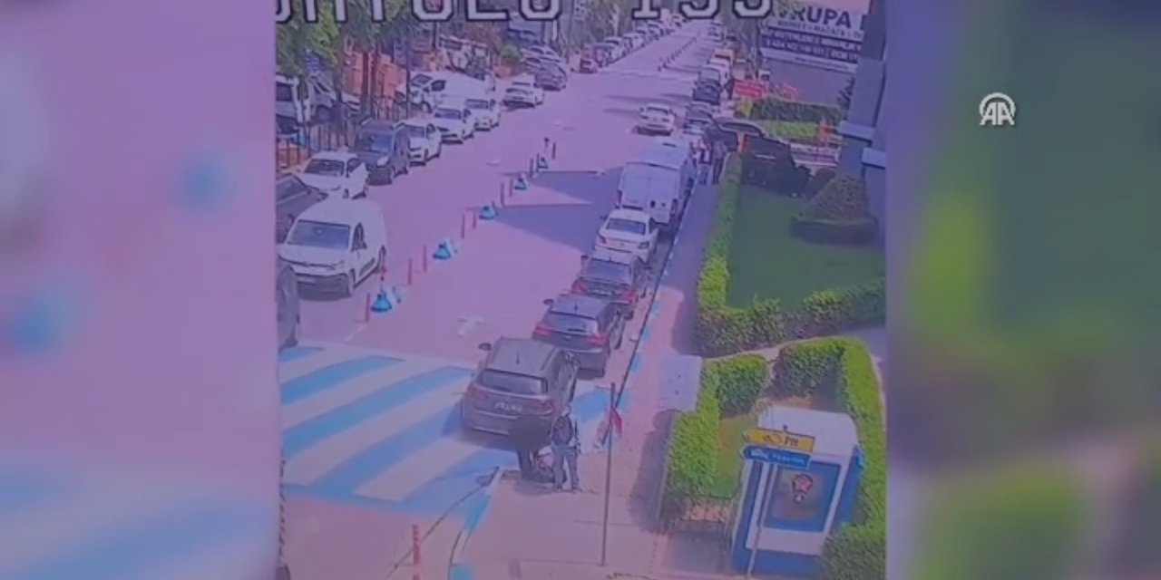 4 milyon liralık gasp güvenlik kamerasında