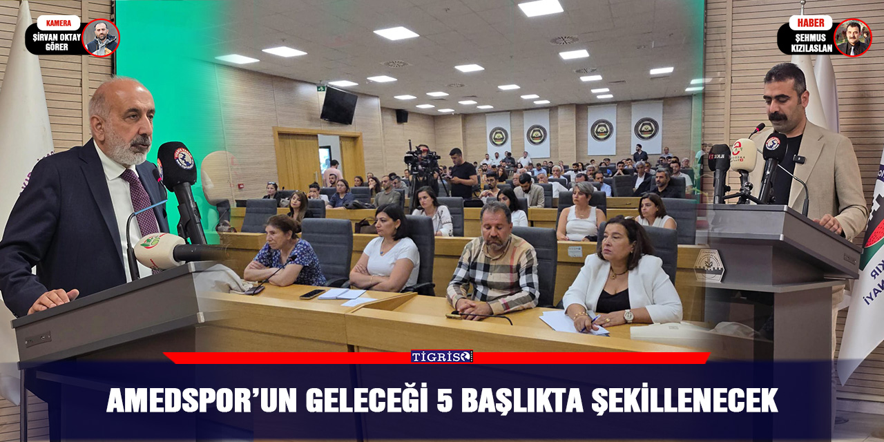 VİDEO - Amedspor’un geleceği 5 başlıkta şekillenecek