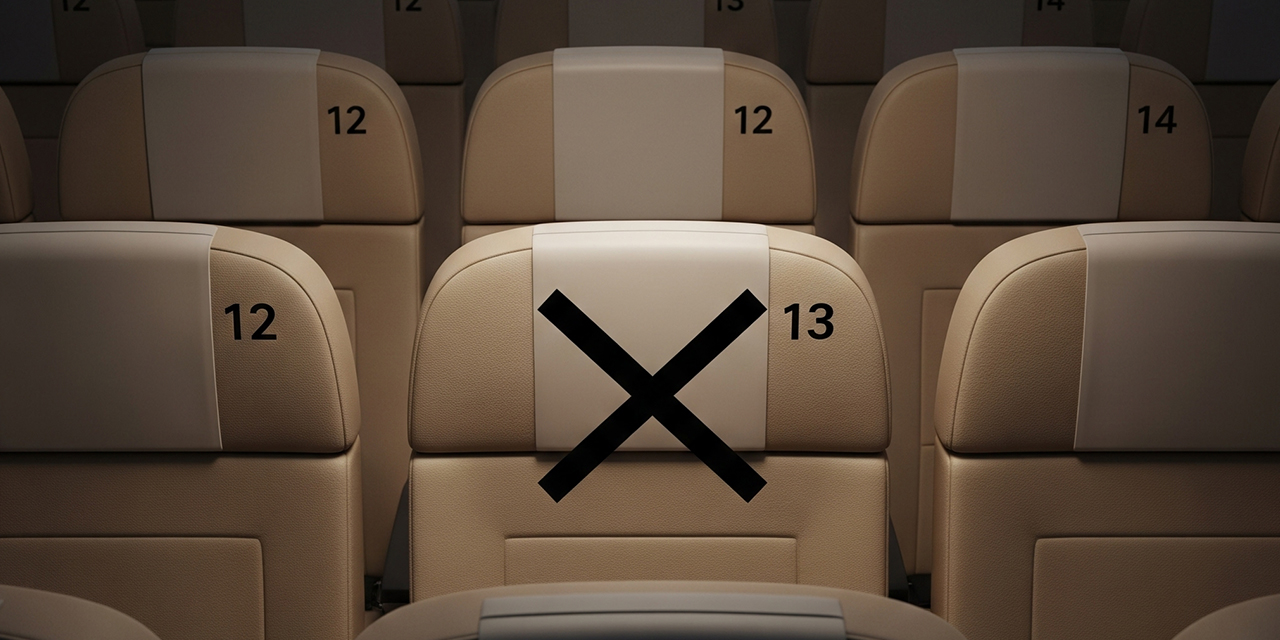 Uçaklardaki o eksik numara: neden bazı uçuşlarda 13 numaralı koltuk yok? cevap sizi şaşırtacak!