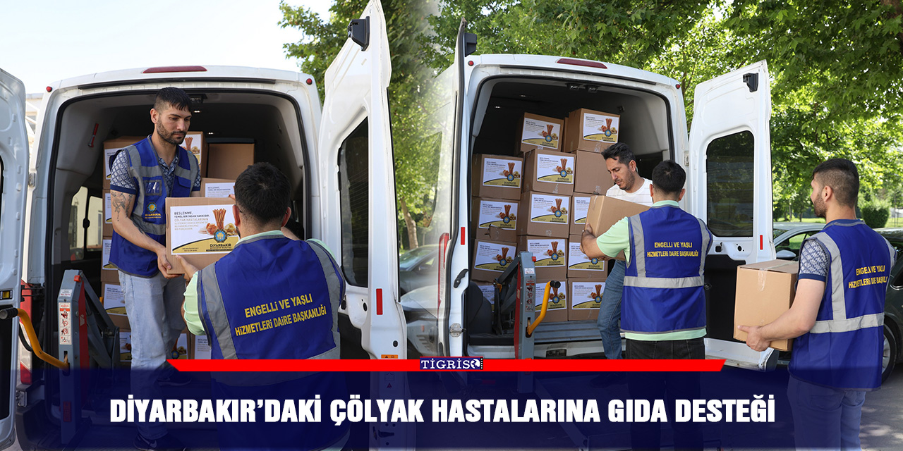 Diyarbakır’daki çölyak hastalarına gıda desteği