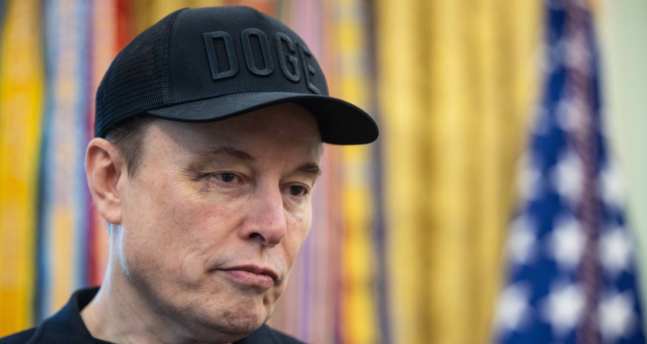 Elon Musk'ın gözündeki morluk dikkat çekti