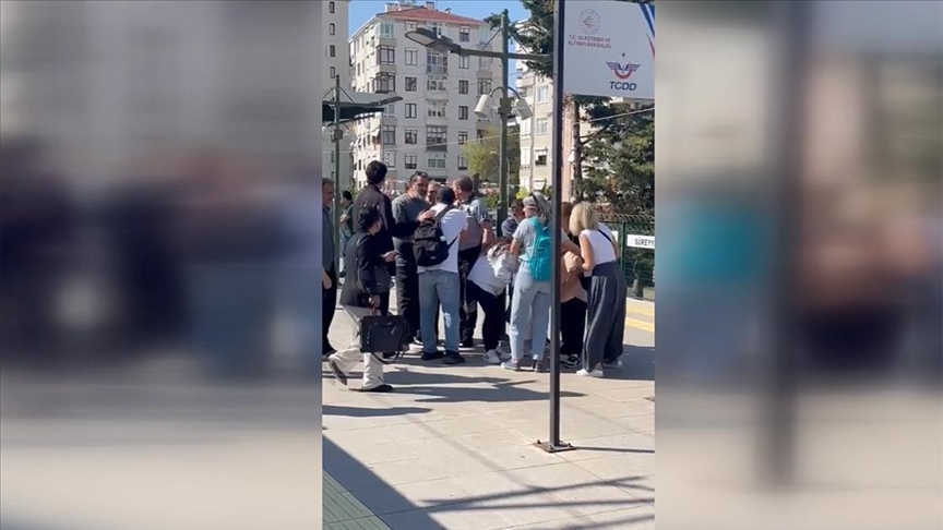 Çocuklarının yanında babayı darp eden saldırgan gözaltına alındı