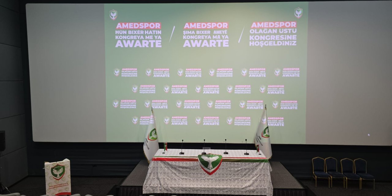 CANLI - Amedspor'da kongre heyecanı