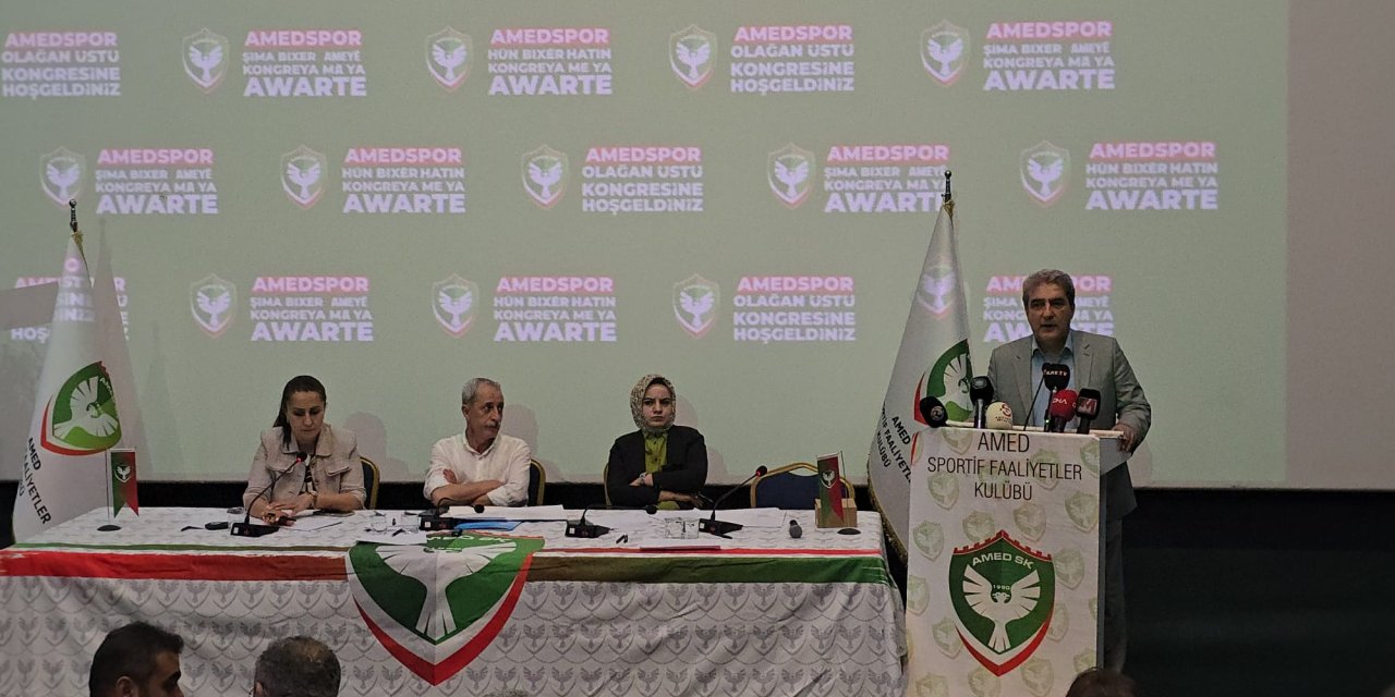 Amedspor'da Başkan Baysal yeni yönetimiyle güven tazeledi