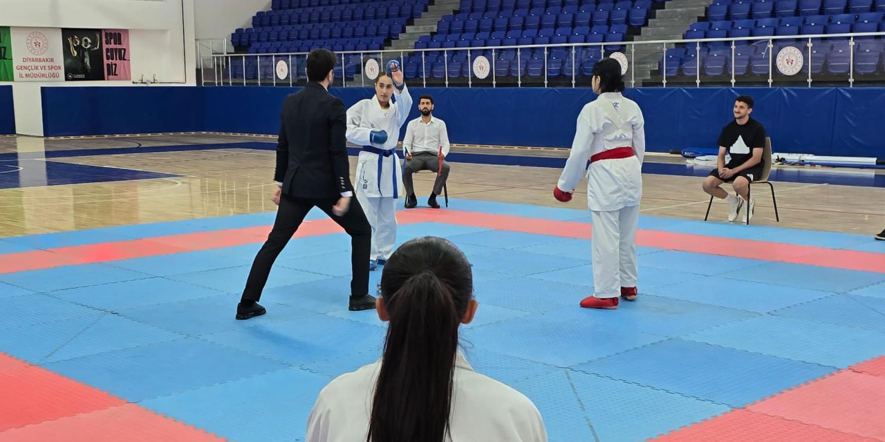 Diyarbakır'da Karate Premier Ligi seçimleri yapıldı