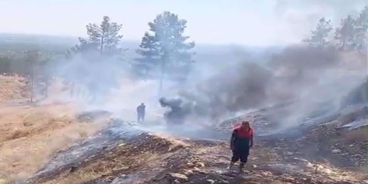 Sigara izmaritleri yangınlara neden oldu