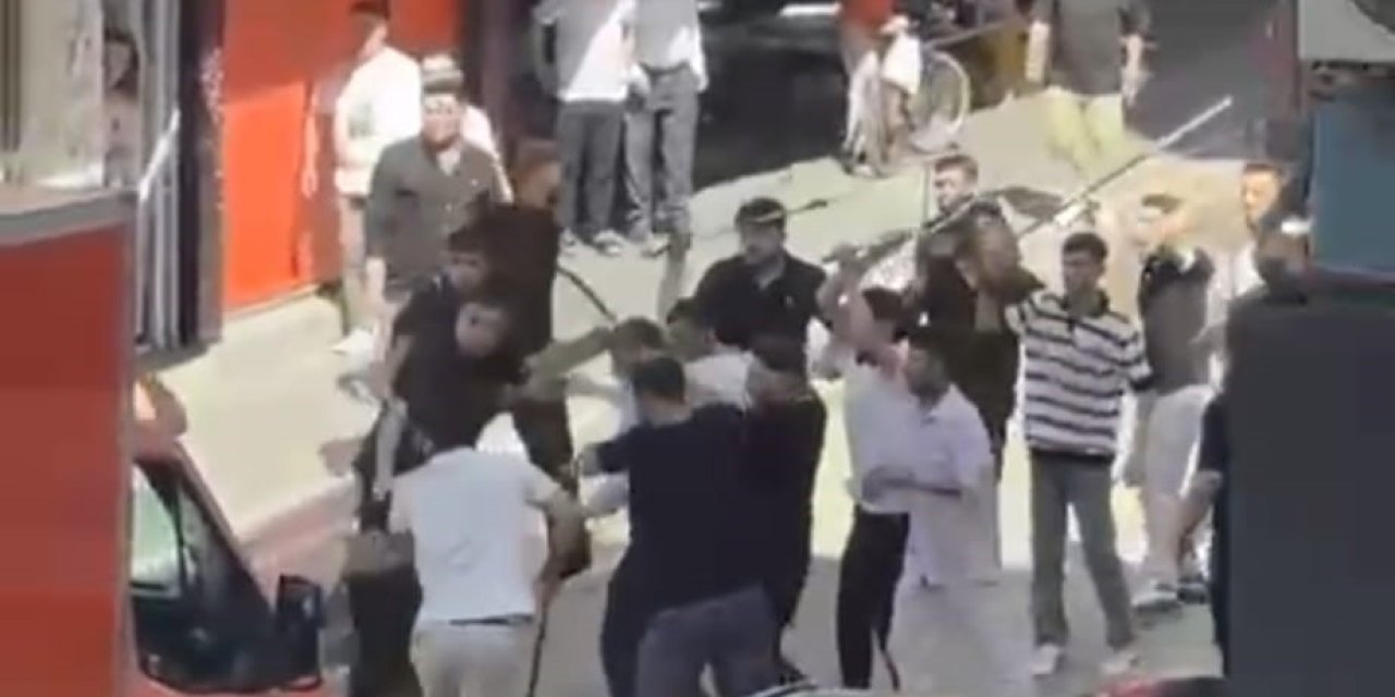 VİDEO - İki grup arasında kavga: 3 yaralı