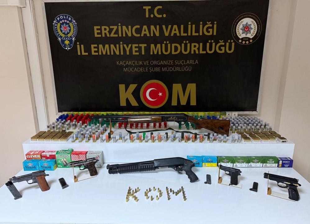 Silah operasyonu: 2 tutuklama