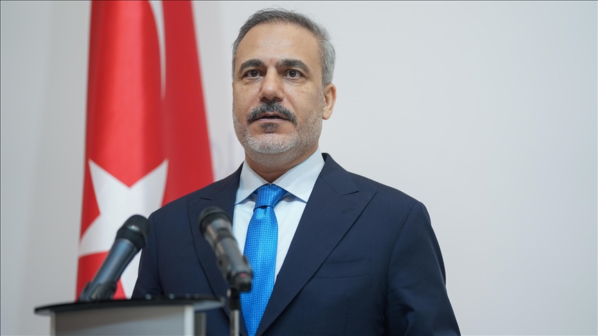 Fidan, Mısırlı ve Ürdünlü mevkidaşlarıyla Gazze'deki son durumu görüştü