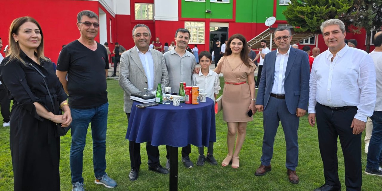 Amedspor'dan geniş katılımlı bayramlaşma