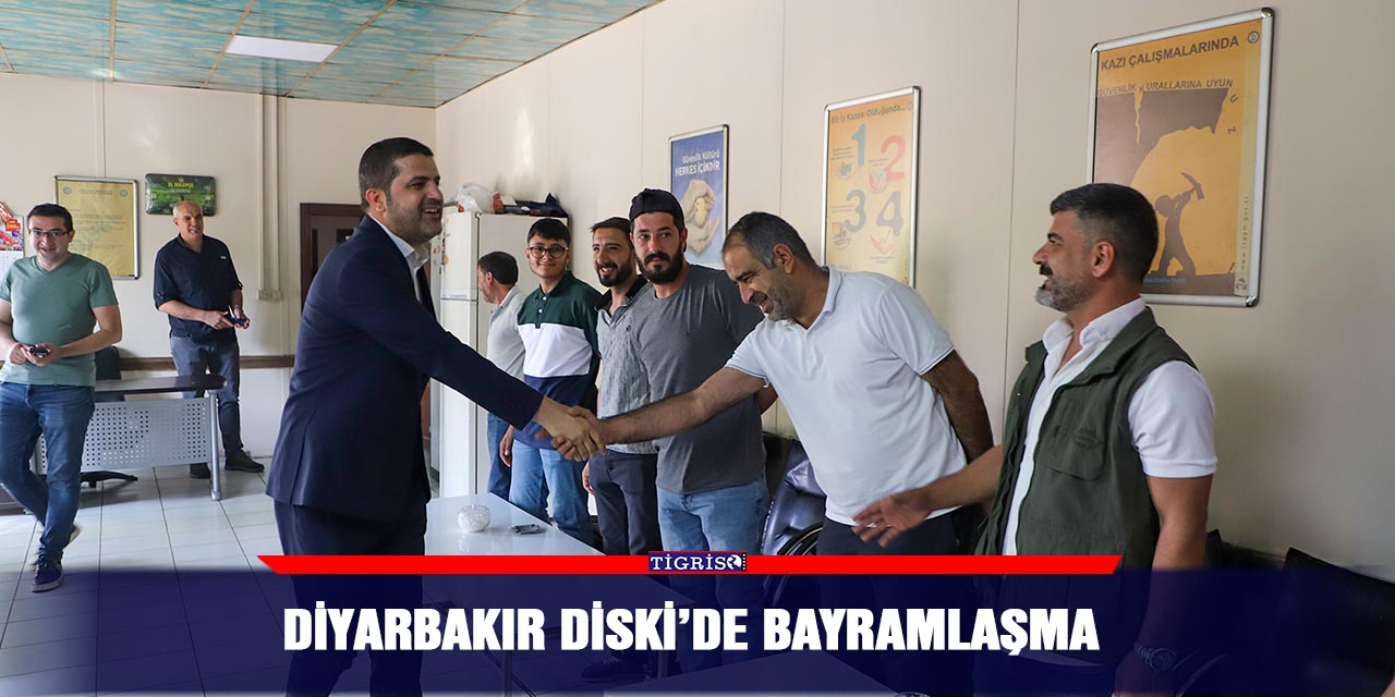 Diyarbakır DİSKİ’de bayramlaşma