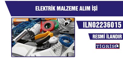 ELEKTRİK MALZEME ALIM İŞİ