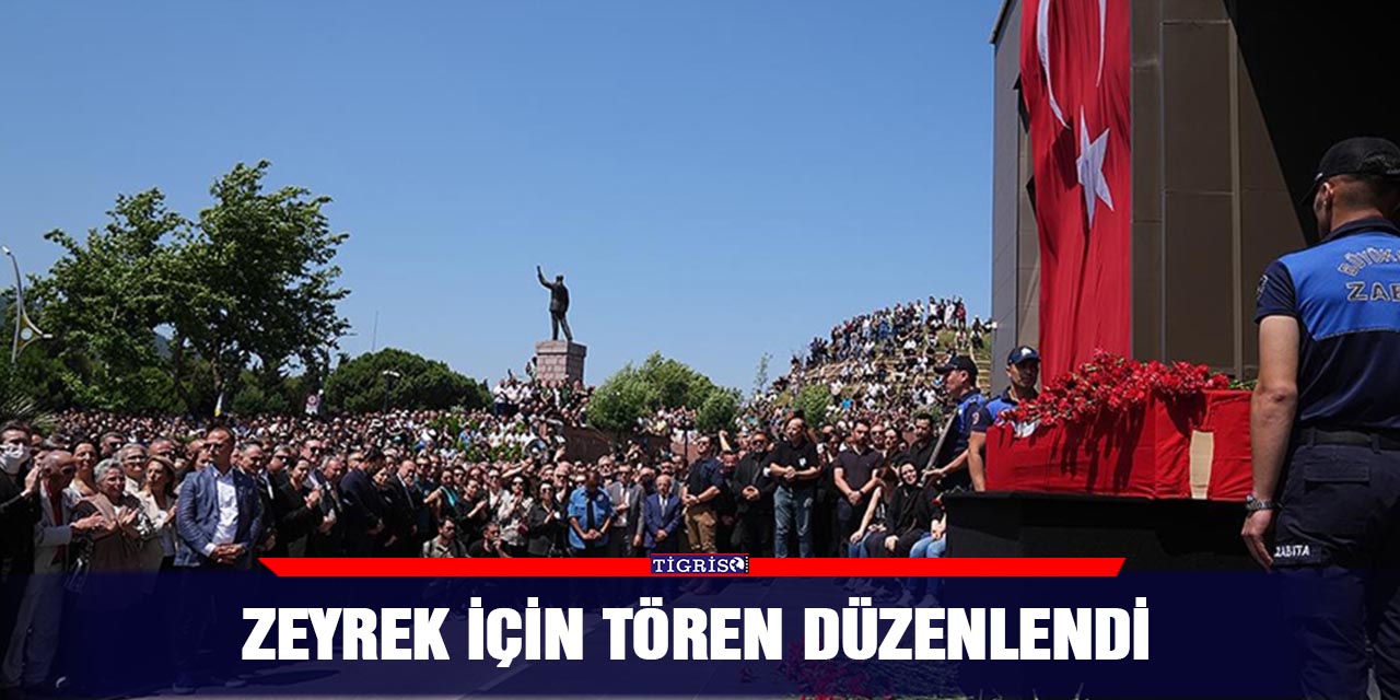 Zeyrek için tören düzenlendi