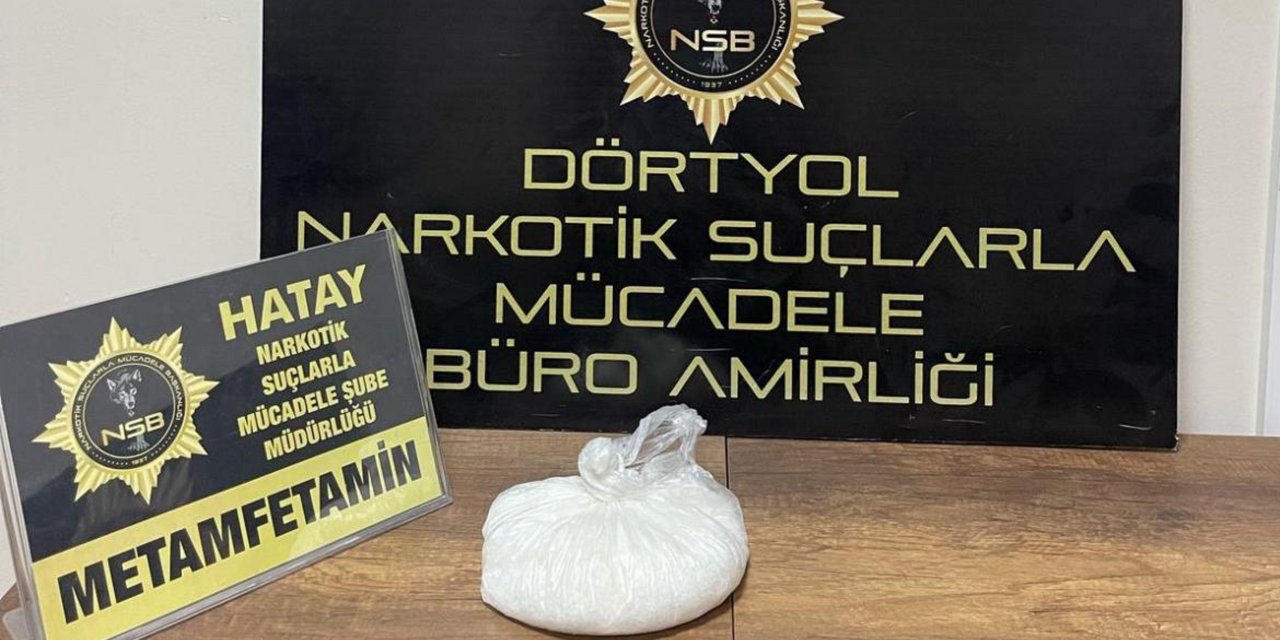 Otomobilde metamfetamin ele geçirildi