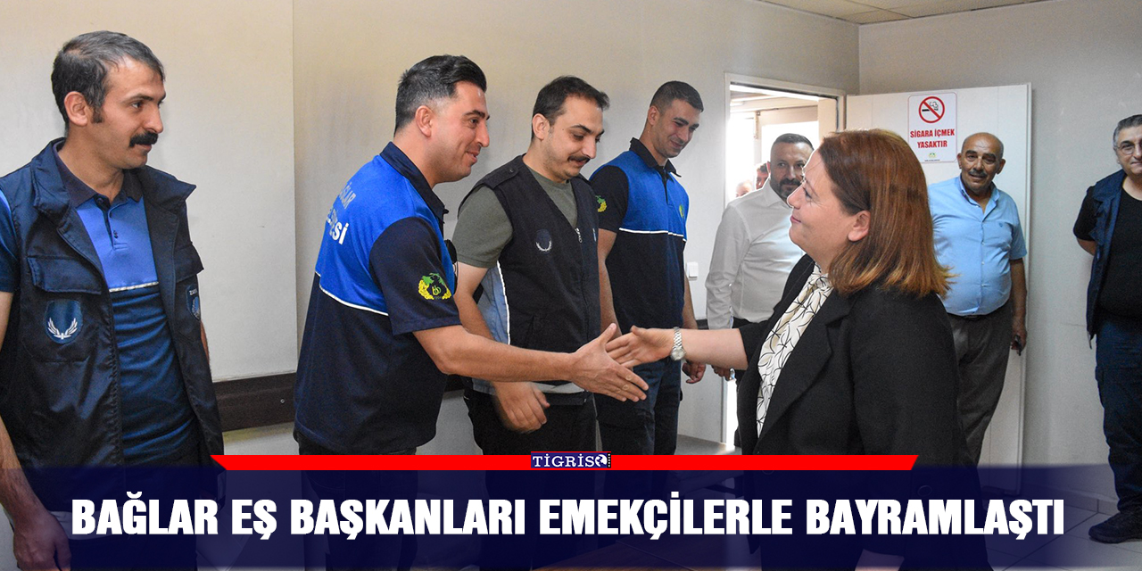 Bağlar Eş Başkanları Emekçilerle Bayramlaştı