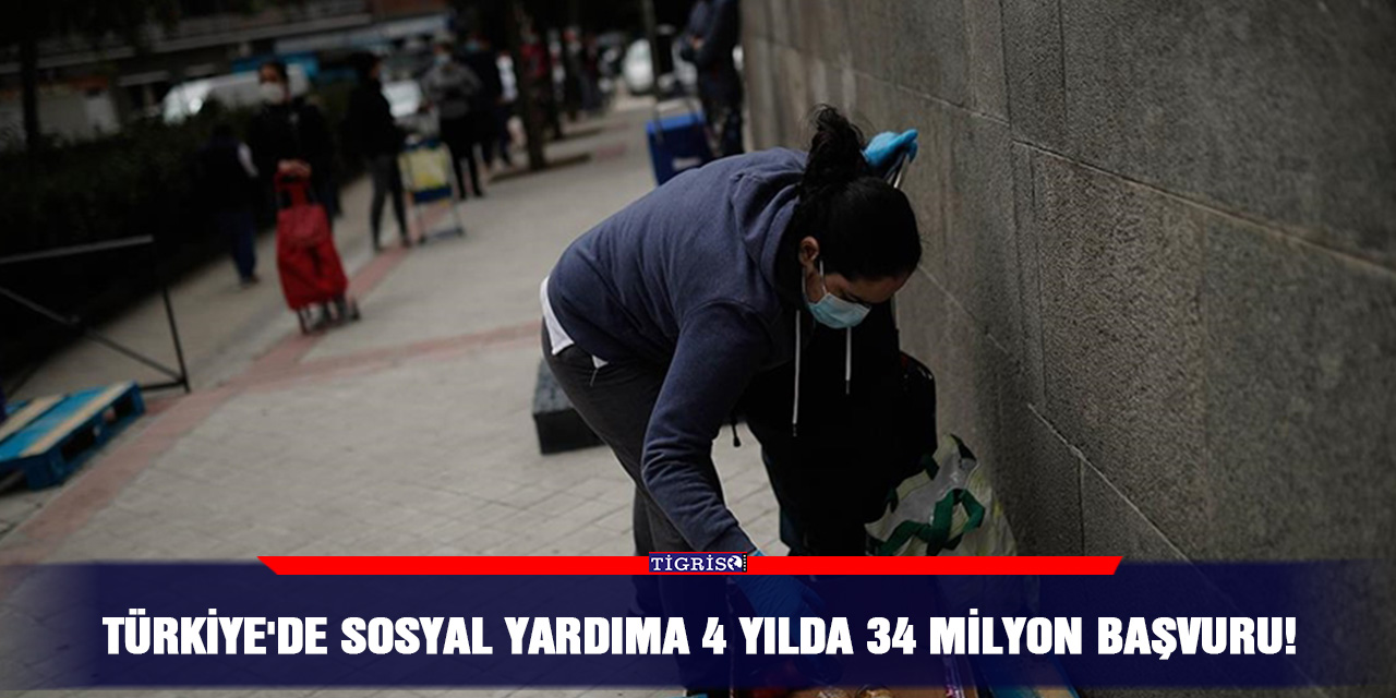 Türkiye'de Sosyal Yardıma 4 Yılda 34 Milyon Başvuru!