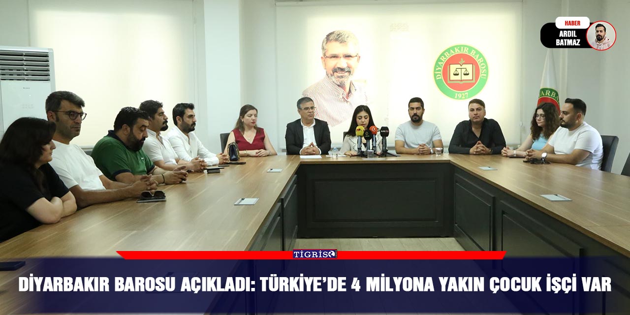 Diyarbakır Barosu açıkladı:  Türkiye’de 4 milyona yakın çocuk işçi var