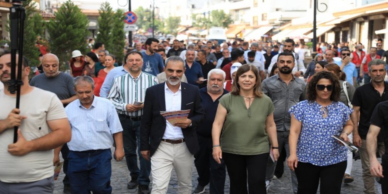 Diyarbakır'da uyuşturucuya karşı yürüyüş