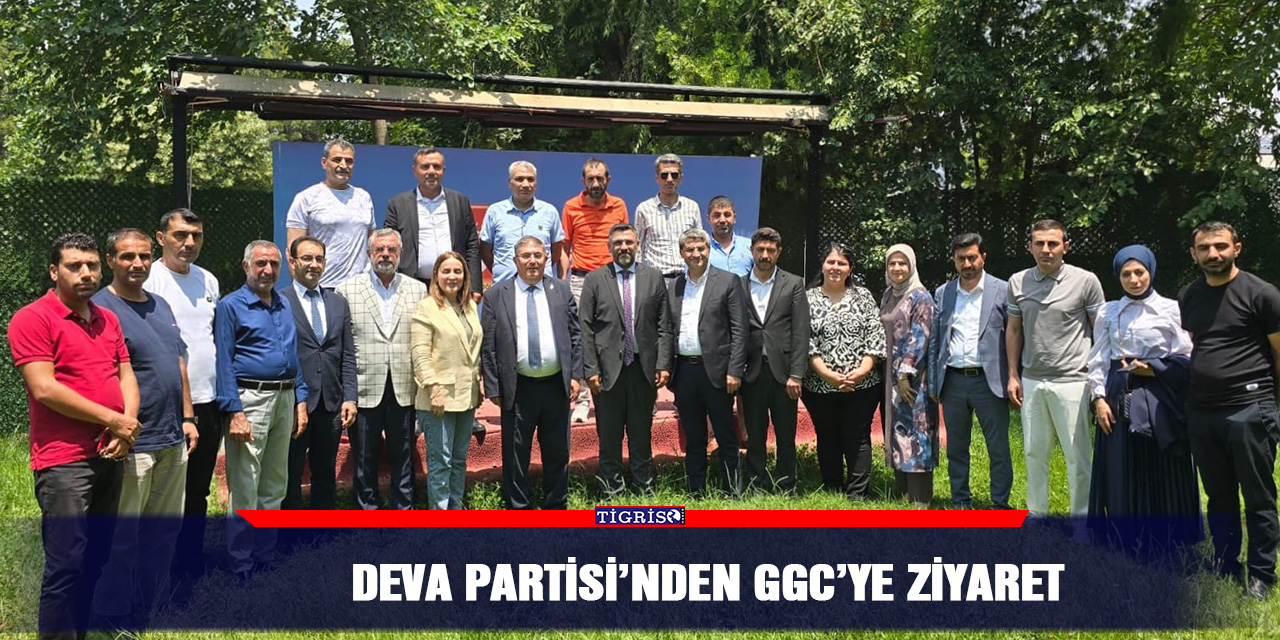 DEVA Partisi’nden GGC’ye ziyaret