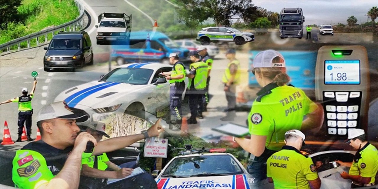 Bir haftada 403 bin 49 sürücüye işlem yapıldı