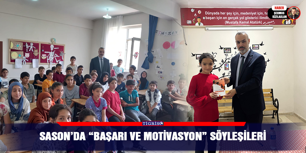 Sason’da “Başarı ve Motivasyon” Söyleşileri