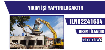 YIKIM İŞİ YAPTIRILACAKTIR
