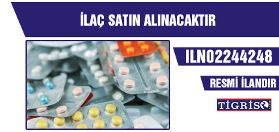İLAÇ SATIN ALINACAKTIR