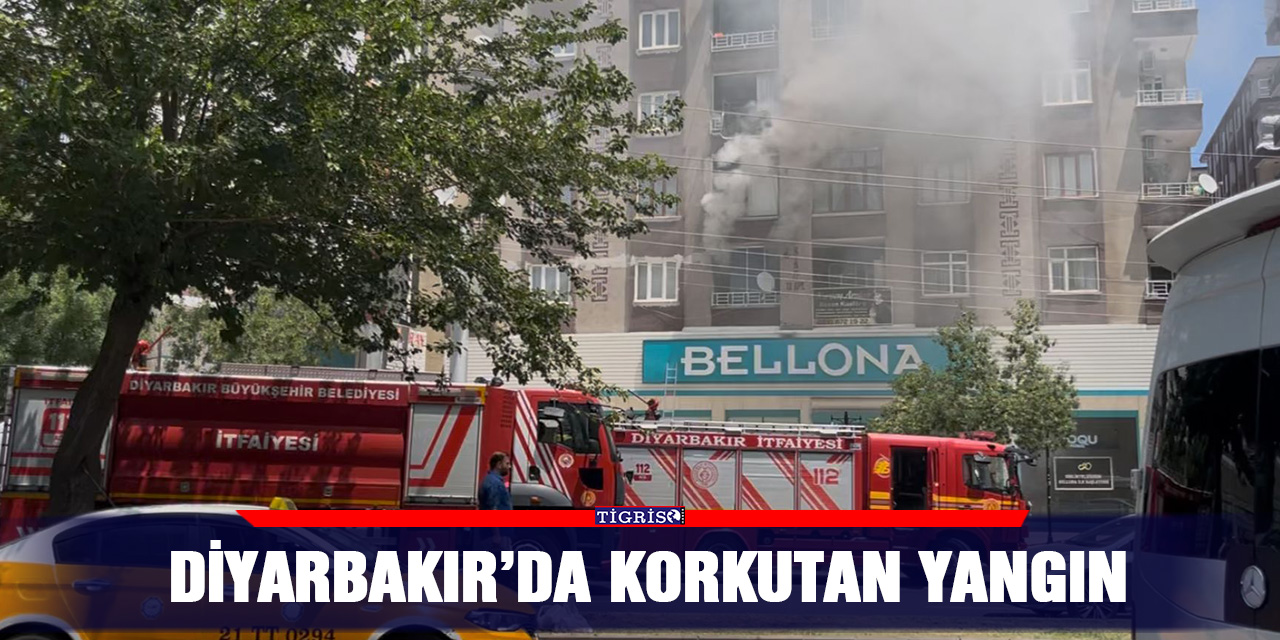 VİDEO - Diyarbakır’da korkutan yangın