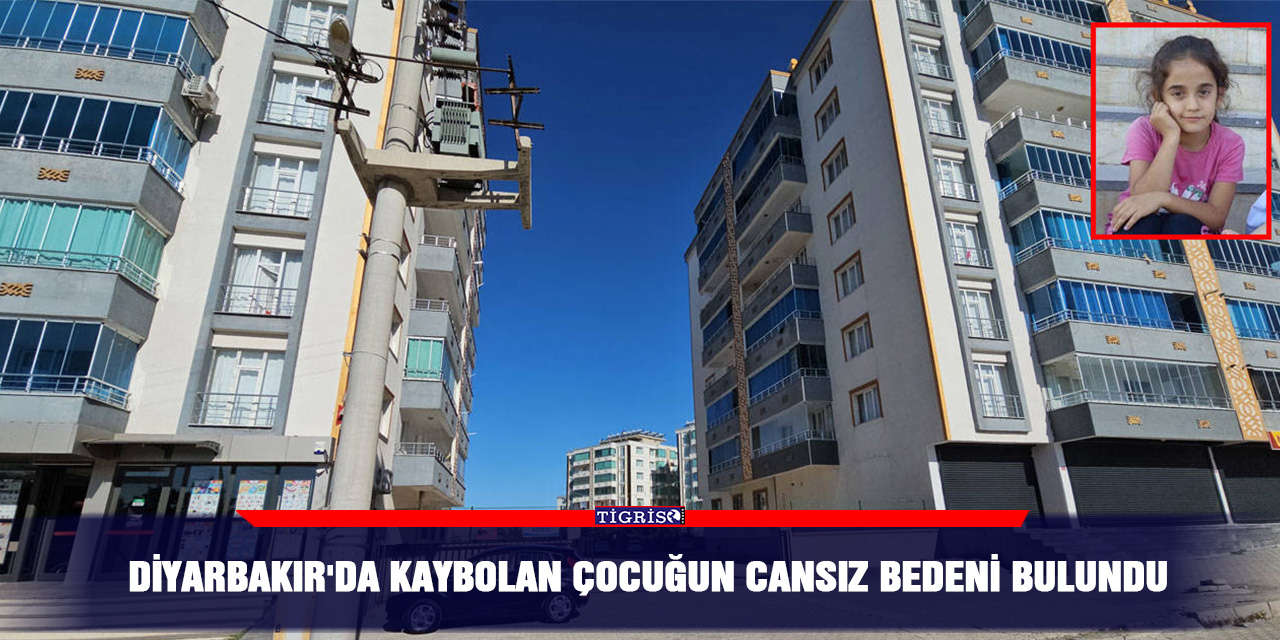 Diyarbakır'da kaybolan çocuğun cansız bedeni bulundu