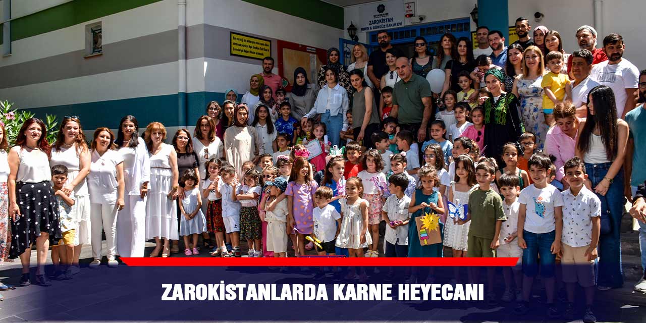 Zarokistanlarda karne heyecanı