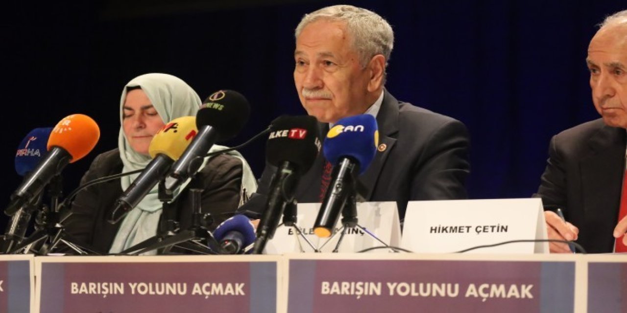 AK Partili Arınç: "Öcalan Meclis'te değil sokakta konuşsun"