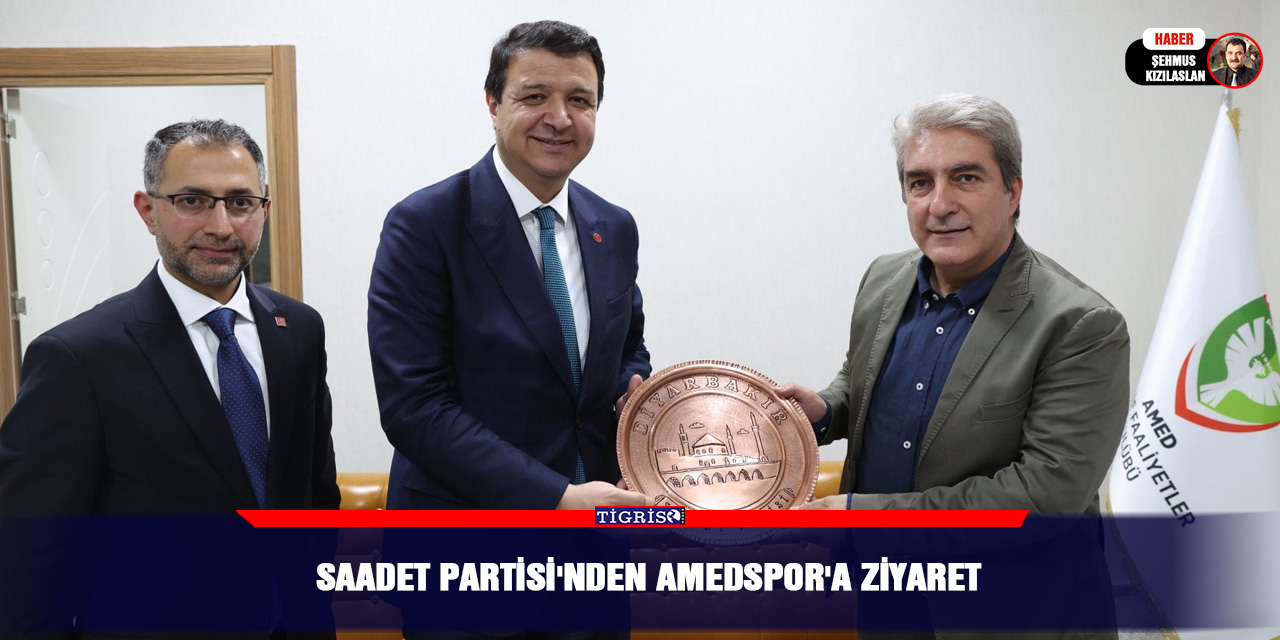 Saadet Partisi'nden Amedspor'a ziyaret