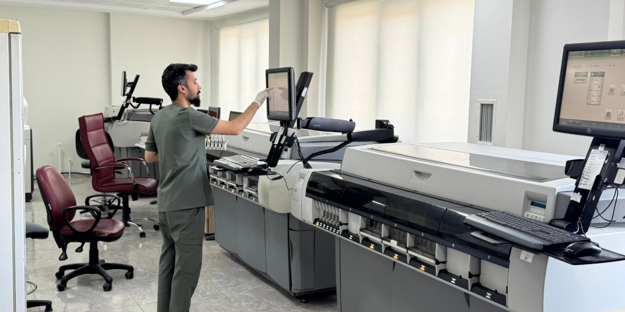 Gazi Yaşargil Eğitim ve Araştırma Hastanesi merkez laboratuvarı taşındı
