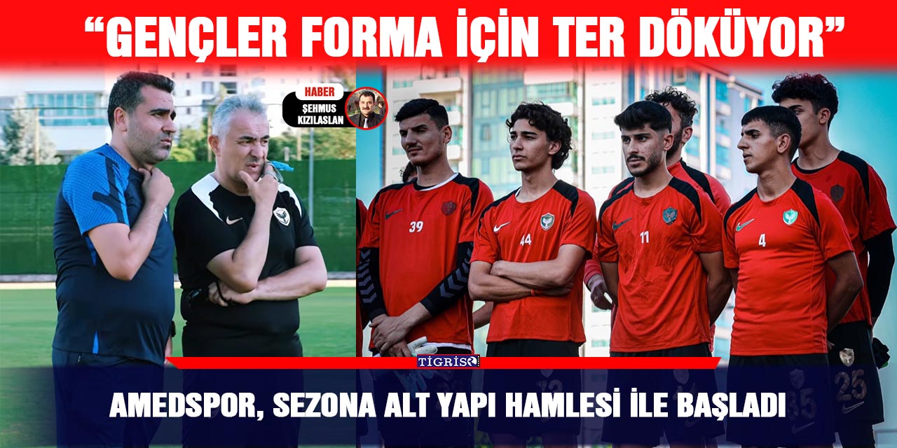 Amedspor, sezona alt yapı hamlesi ile başladı