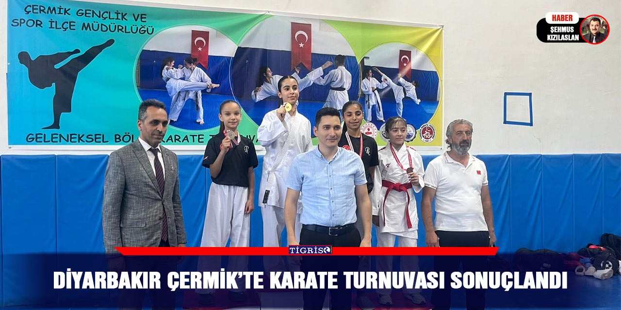 Diyarbakır Çermik’te Karate Turnuvası sonuçlandı