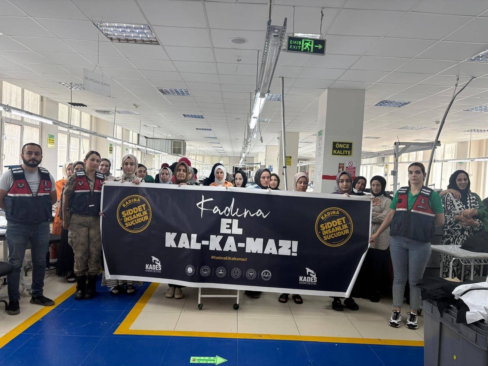 Kadınlara KADES uygulaması anlatıldı