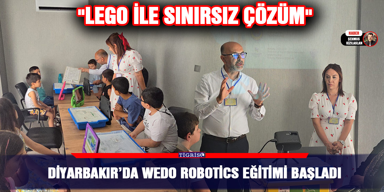 Diyarbakır’da WeDo Robotics eğitimi başladı