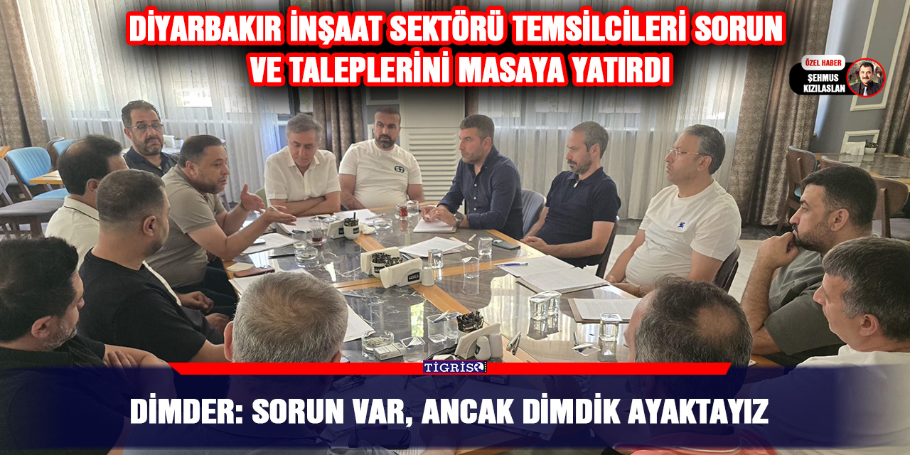 DİMDER: Sorun var, ancak dimdik ayaktayız